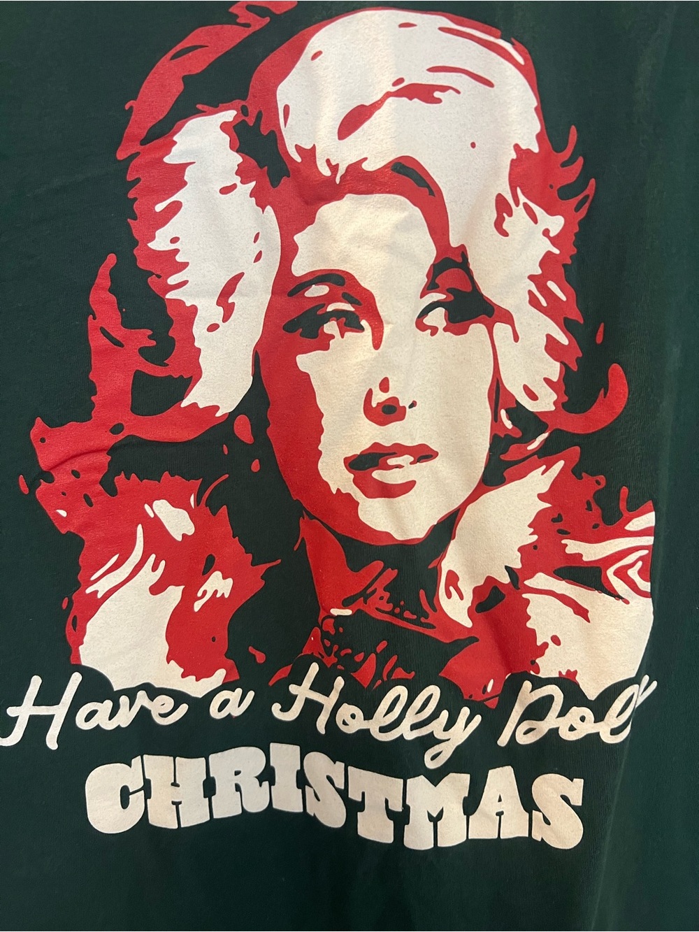 Have a Holly Dolly Christmas Graphic Tee, Dolly Parton